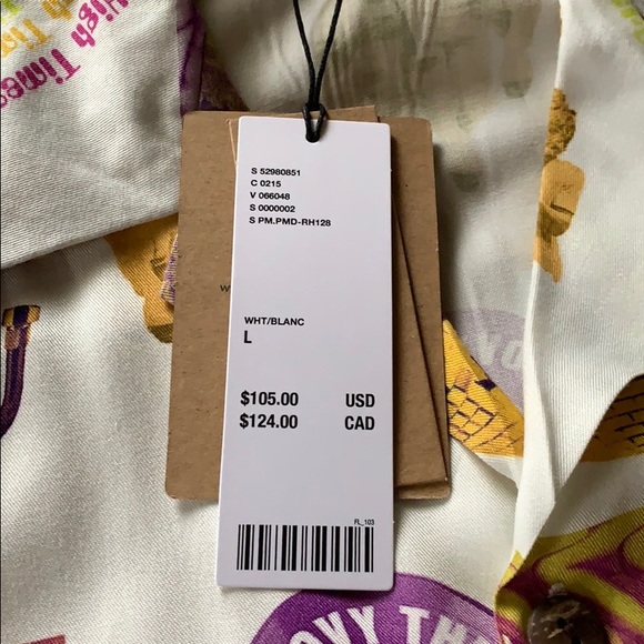 Pot Meets Pop Urban Outfitters Button Down Shirt - Picture 4 of 4